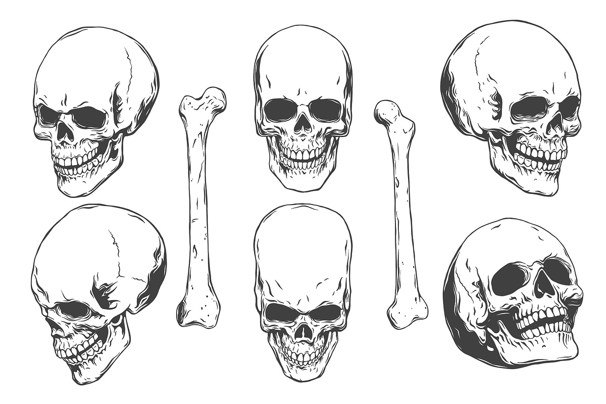 Skulls angles., an Illustration by illusign (Photo 2 of 2)