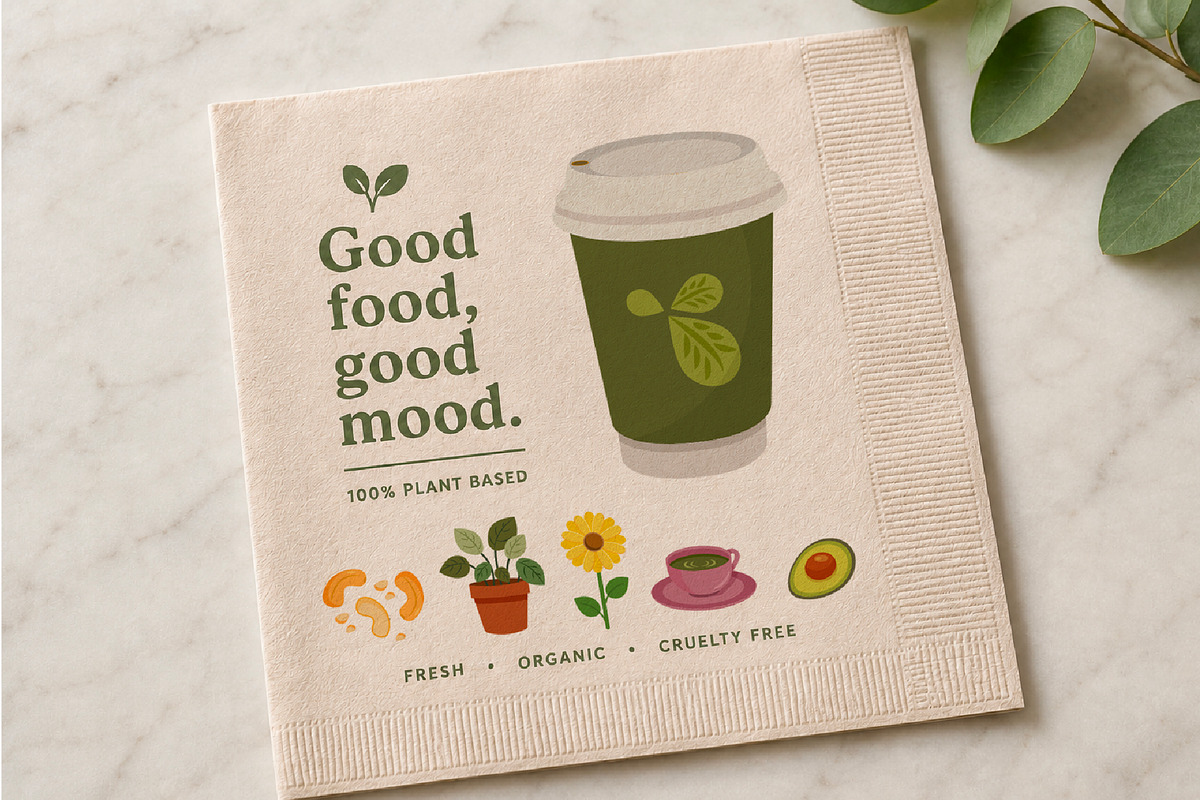Vegan Cafe Illustrations, a Food Illustration by ThePixelLibrary (Photo 5 of 8)