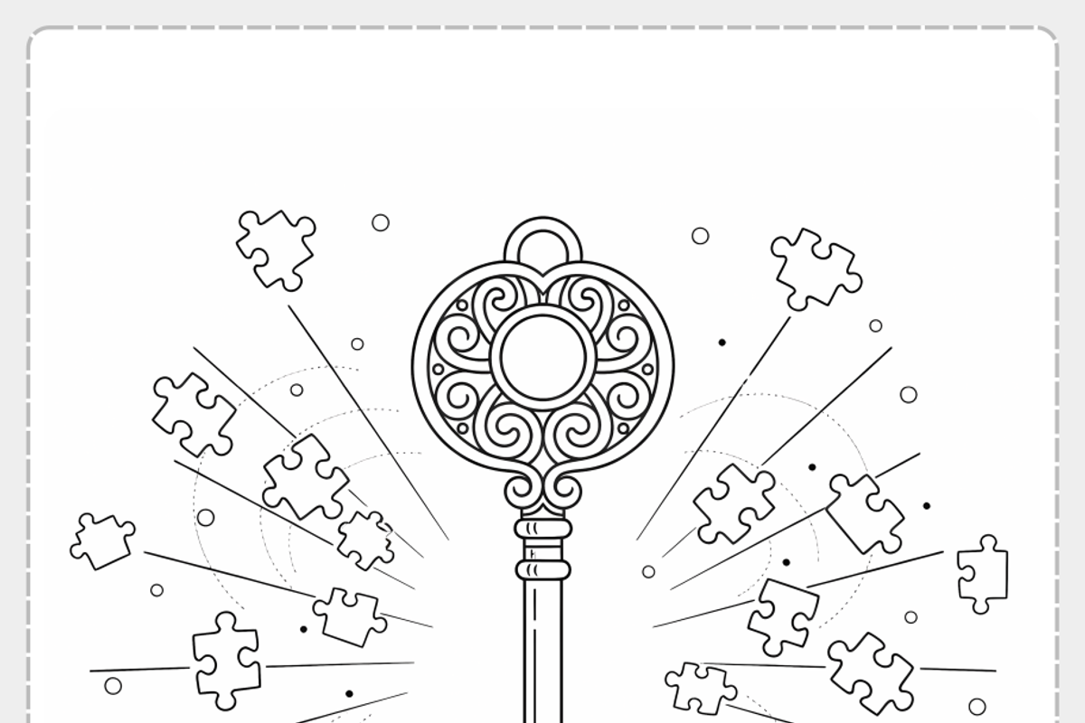 Manifestation Coloring Page, a Person Illustration by Nuvame Arts & Designs (Photo 15 of 27)
