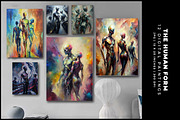 The Human Form, a Decorative Illustration by Digital Art Creations (Thumbnail 4 of 6)