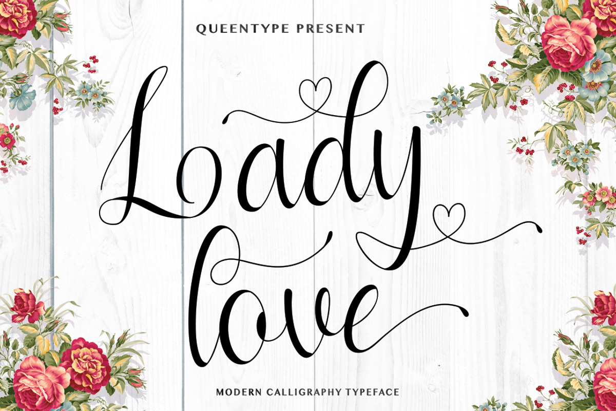 Ladylove Script Typeface