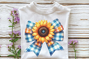 Watercolor Summer Sunflower Clipart, an Illustration by CraftArtStudio (Thumbnail 3 of 6)