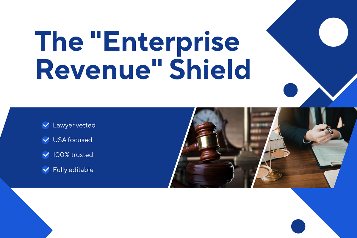 The Enterprise Revenue Shield, a Stationery Template by Premium Digital Templates (Photo 2 of 2)