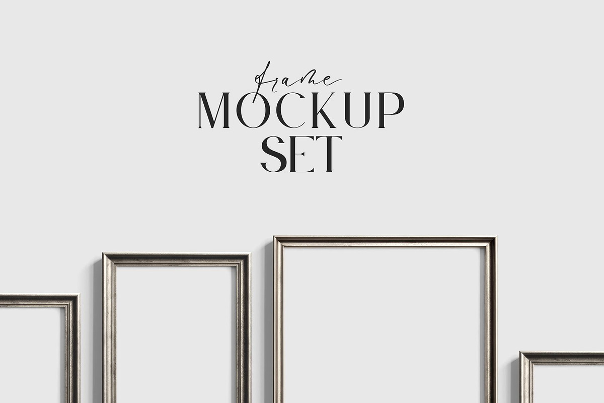 Gallery Wall Mockup Set of 8 | 14, a Product Mockup by DESIGN BY nube (Photo 7 of 8)
