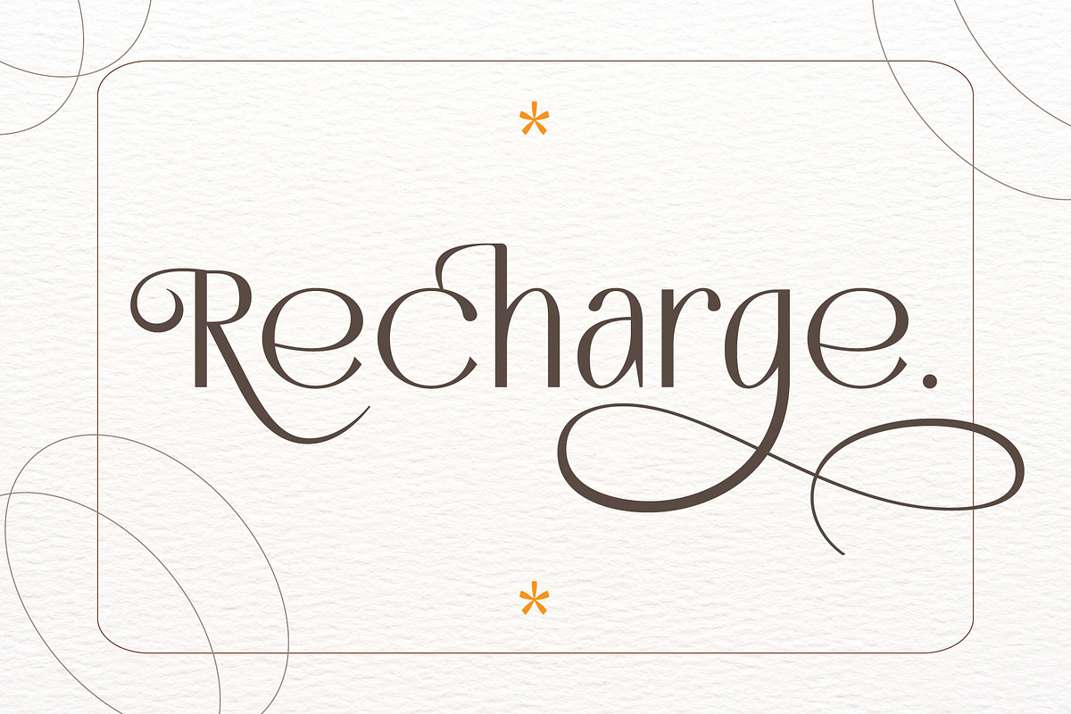 Loream Arivale Experience Elegance, a Font by AuthenType (Photo 7 of 8)
