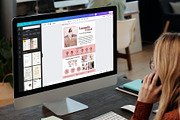 Two Page Media Kit in Pink, a Templates & Theme by ProductiveandFree (Thumbnail 8 of 11)