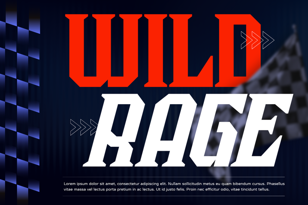 Zelrix Sports - Modern Logo Font, a Serif Font by Nirmana Visual (Photo 3 of 11)