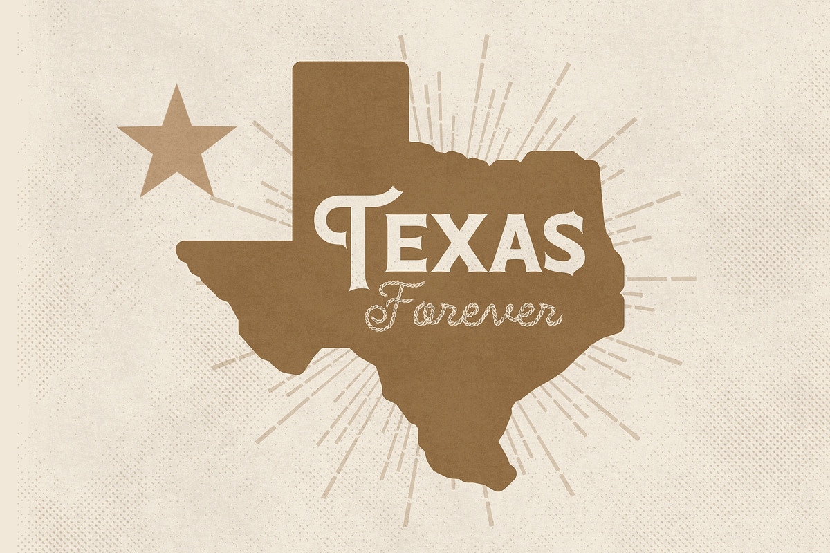 Lasso Lore - Western Rope Font Duo, a Sans Serif Font by HipFonts (Photo 4 of 11)