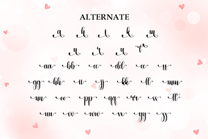 Hello Valentine Script Font