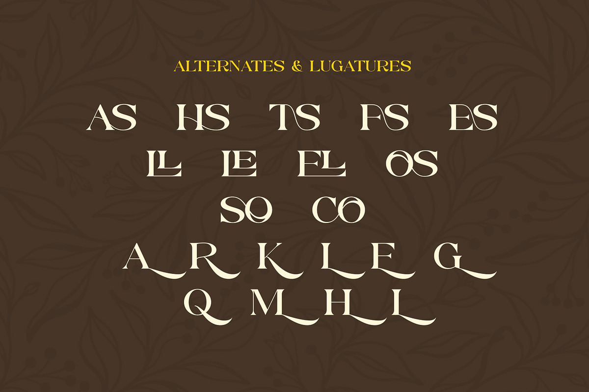 Rospel - A Soft Serif Classic Font, a Serif Font by Muflieart (Photo 11 of 12)