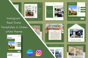 Instagram Real State Canva Templates