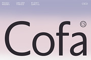 CS Cofa – Modern Font, a Sans Serif Font by Craft Supply Co. (Thumbnail 1 of 8)