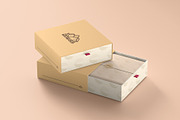 Square Gift Box Mockups, a Packaging Mockup by graphicstuff.std (Thumbnail 5 of 10)