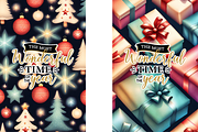 Christmas Card Designs Bundle 5, a Card Template by Jay Major Designs (Thumbnail 7 of 10)