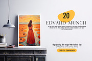 Art Print Poster Edvard Munch Style, an Object Illustration by Vibrand Studio (Thumbnail 11 of 12)