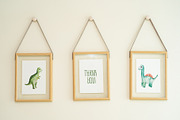 Cute dinosaurs|watercolor collection, an Animal Illustration by Navenzeles (Thumbnail 12 of 12)