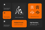 300 Modern Industry Icons, a Solid Icon by Creative Stall (Thumbnail 2 of 10)