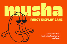 Musha - Bold Display Sans