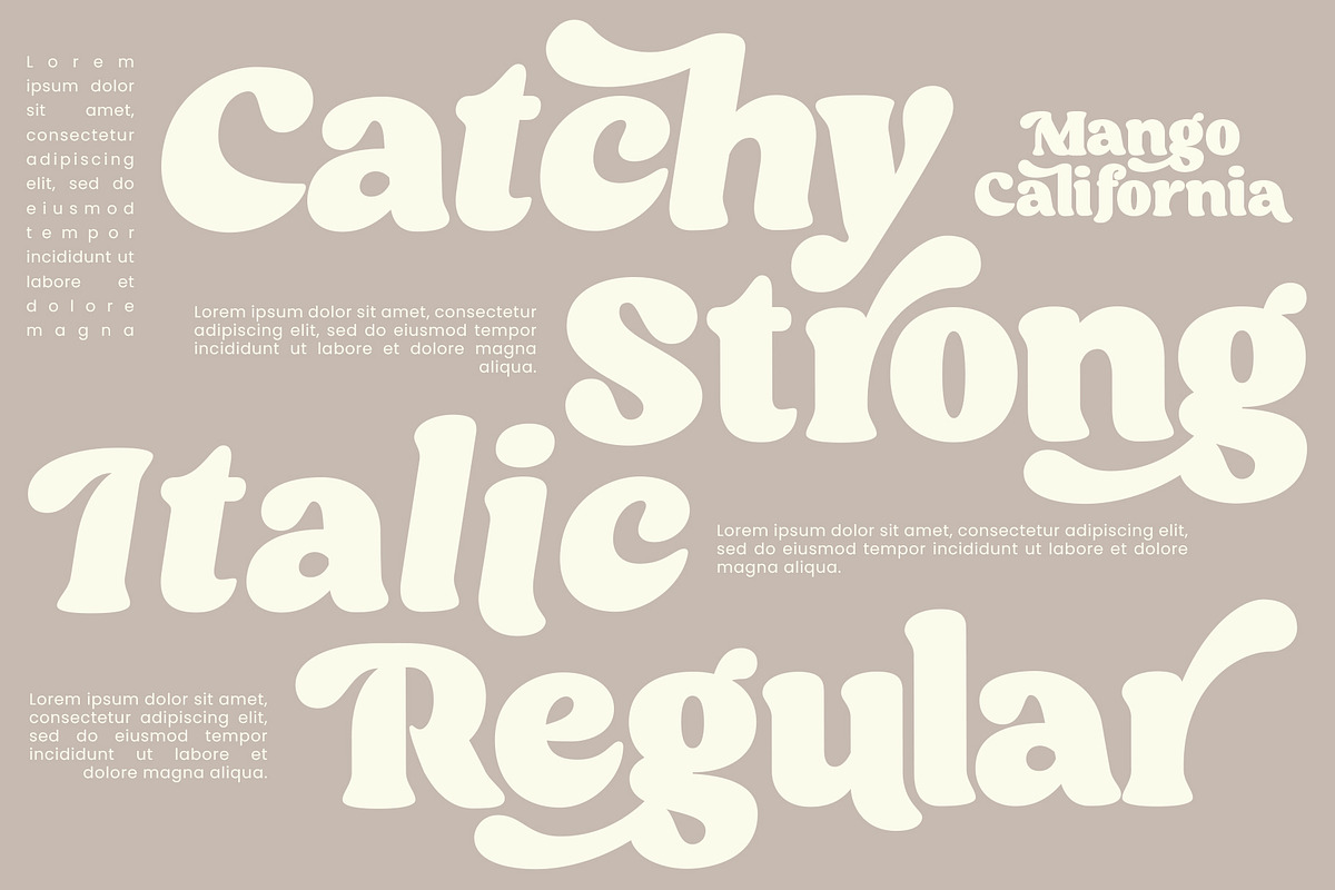 Mango California Serif Font, a Serif Font by roomspace creative lab (Photo 11 of 15)