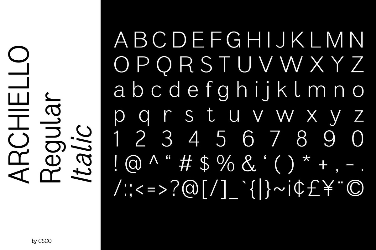 Achiello – Humanist Sans Serif, a Sans Serif Font by Craft Supply Co. (Photo 2 of 8)