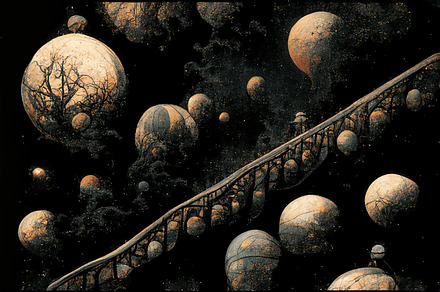 Futuristic stairs (Episode 001-1)