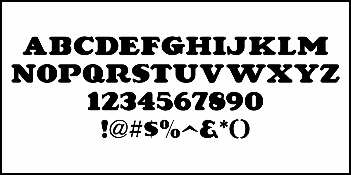 Industrial Poster JNL, a Serif Font by Jeff Levine Fonts (Photo 3 of 5)