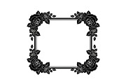 Floral Decorative Frame Vector Bundl, an Illustration by musafir_fashion (Thumbnail 17 of 51)