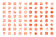 220 Hotel Services Material Icons, a Solid Icon by Creative Stall (Thumbnail 3 of 5)