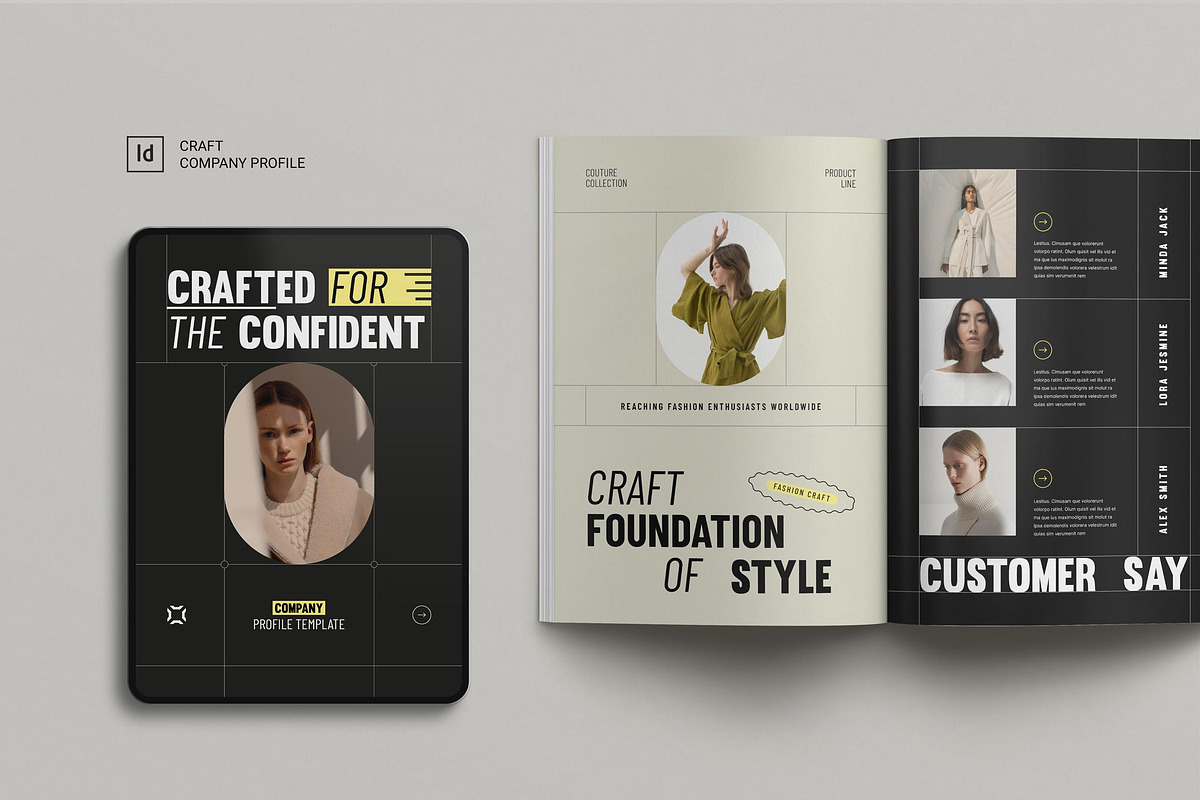 CRAFT | Company Profile, a Brochure Template by KreateTribe (Photo 1 of 10)