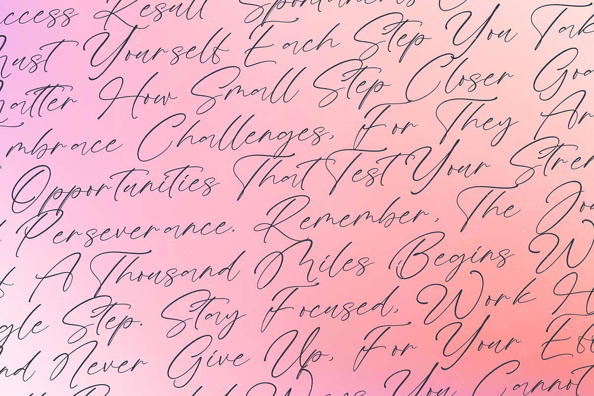 Anthony Smith Modern Stylish Font, a Script Font by Letterena Studios Script (Photo 5 of 15)