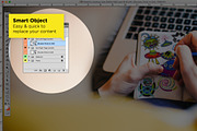 Sketchbook Photo Mockup, a Mac Mockup by Little Jimi Shop (Thumbnail 5 of 5)