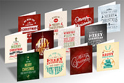 Christmas Lettering Cards Collection, an Object Graphic by Rosa Puchalt (Thumbnail 2 of 3)
