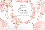 Sakura Season - Delicate watercolour, an Illustration by Olga Koelsch (Thumbnail 2 of 11)