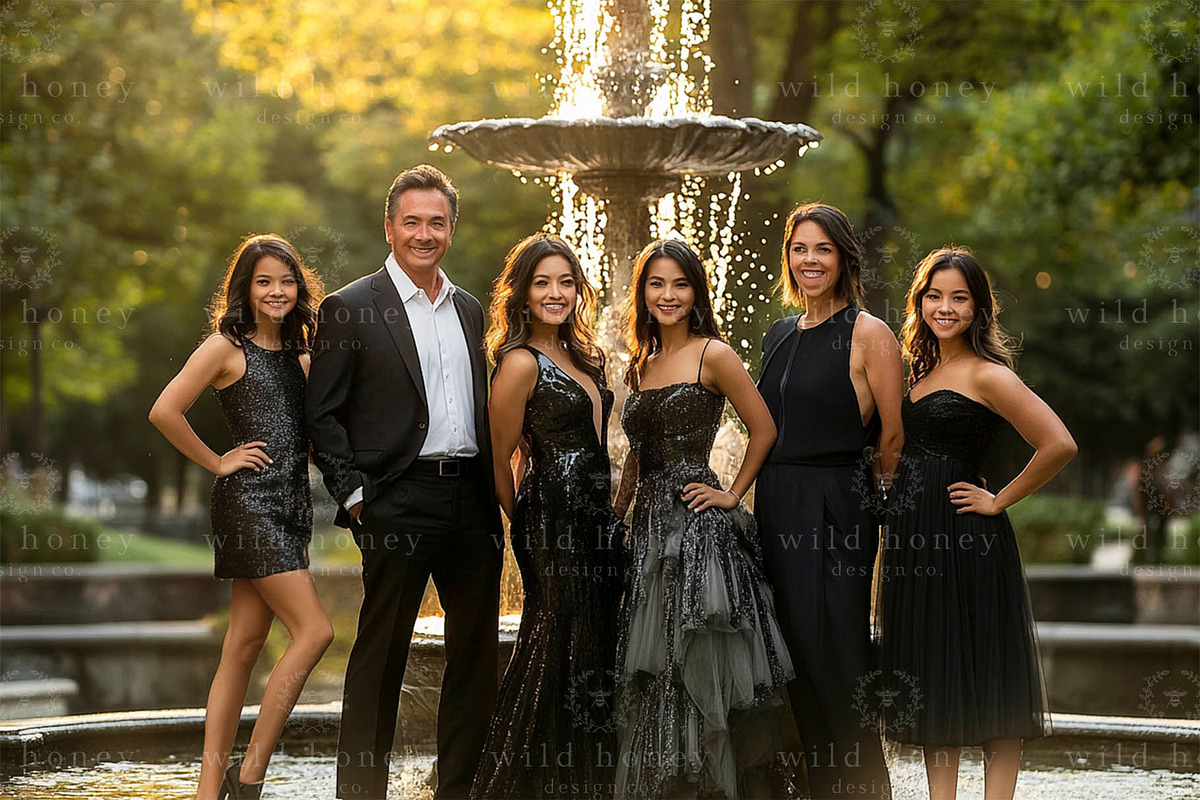 Fountain Digital Backdrop, a Layer Style Add-On by Wild Honey Design Co. (Photo 1 of 2)
