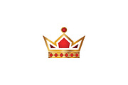 20 Logo Crown Templates Bundle, a Branding & Logo Template by Friendesigns (Thumbnail 3 of 21)