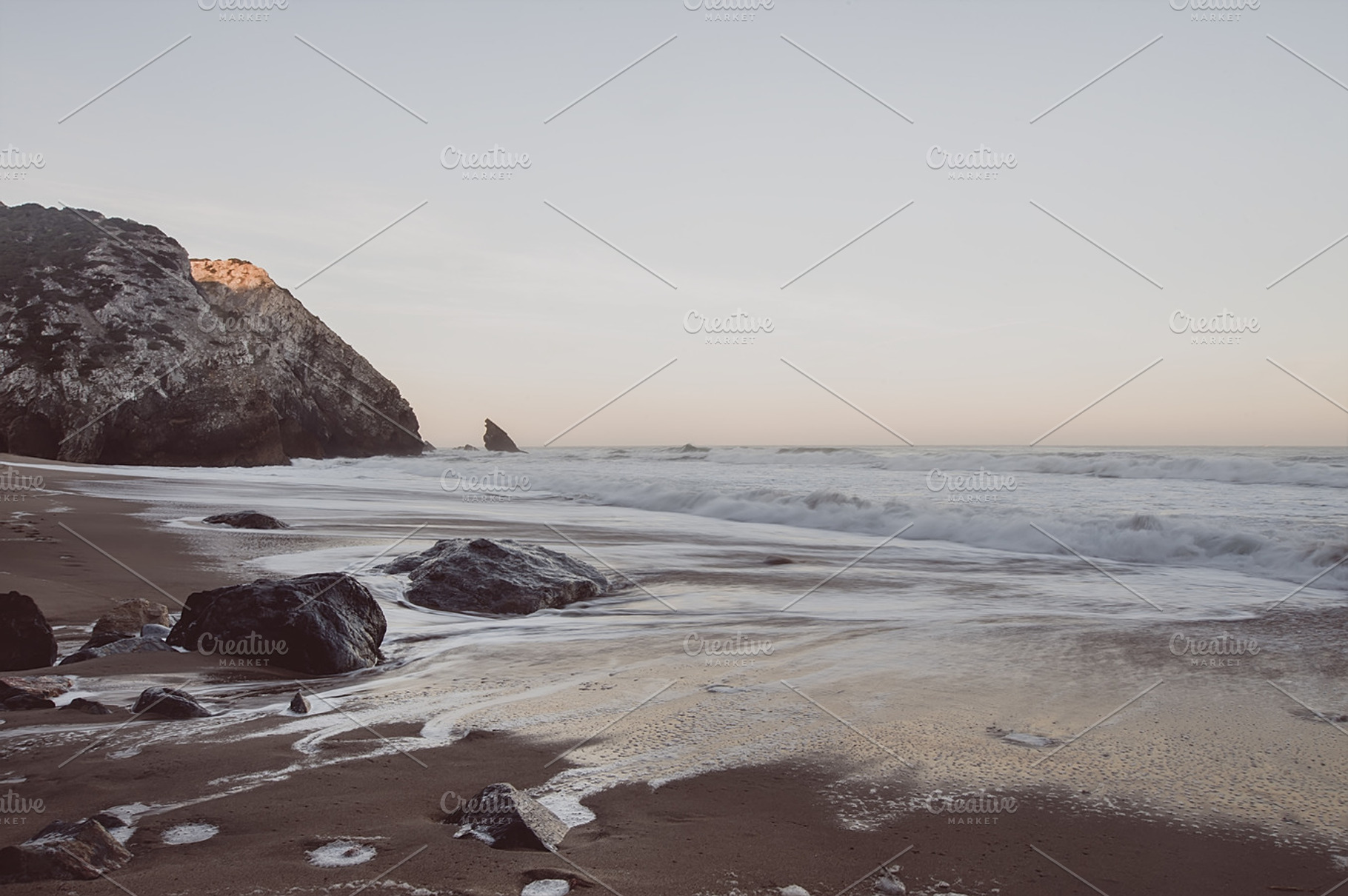 Atlantic coast portugal containing coast, sea, and waves, a Nature Photo by Ver0nicka