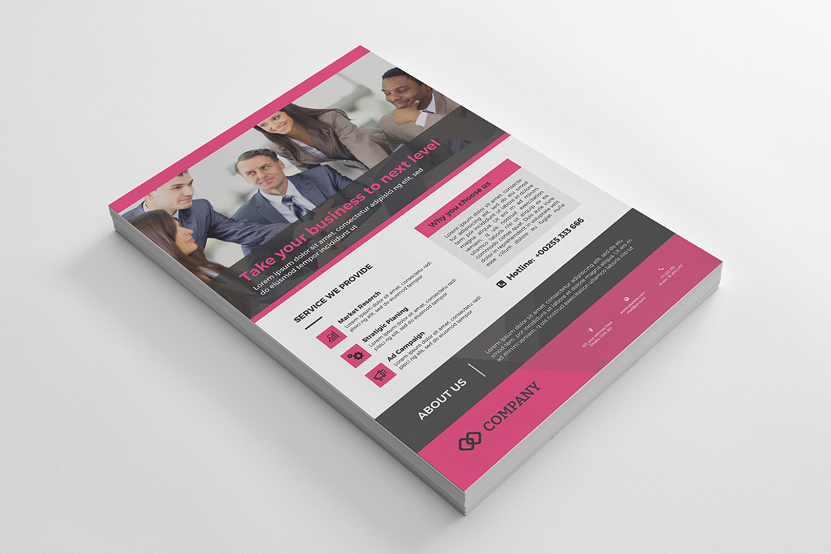 Corporate Flyer, a Flyer Template by Rongmistiry (Photo 5 of 8)