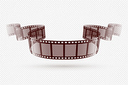 Cinema video film tape Vector + PNG, an Object Illustration by LoopAll (Thumbnail 1 of 2)