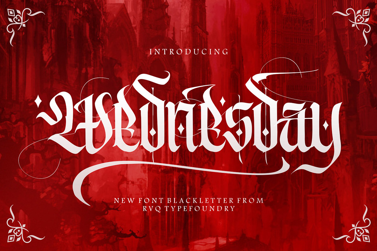 Blackletter Font Bundle, a Blackletter Font by Rvq Type Foundry (Photo 14 of 17)