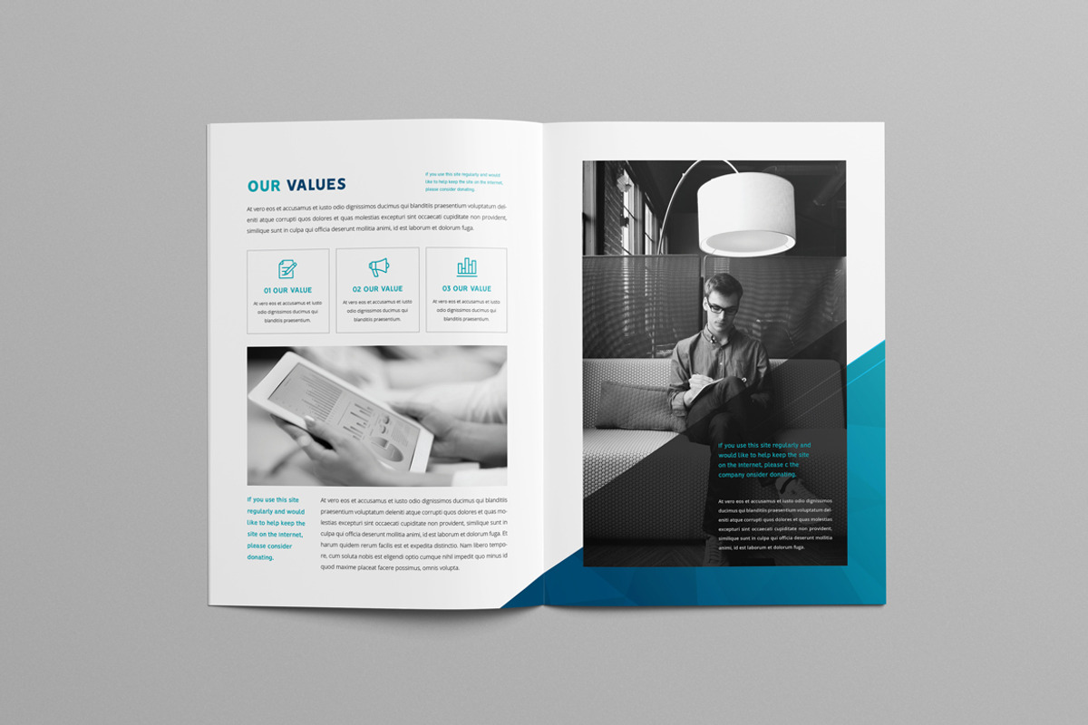 Company Profile 2019, a Brochure Template by Pro-Gh (Photo 5 of 8)
