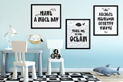 Little Submarine Kids Fonts, a Script Font by KAZUKA (Thumbnail 7 of 7)