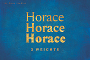 HORACE typeface, a Serif Font by Dene Studios (Thumbnail 3 of 6)