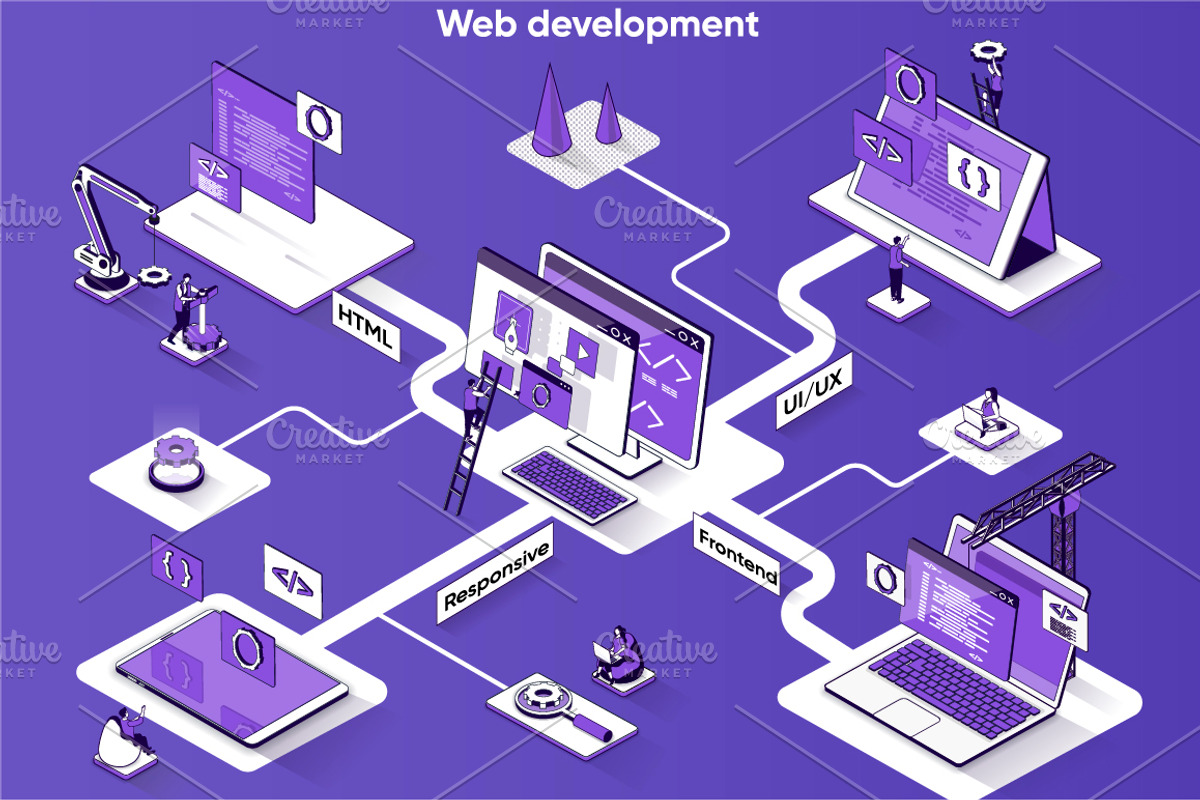 Isometric 3D Vector Illustrations, a Templates & Theme by alexdndz (Photo 31 of 32)