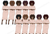 Business Women Clipart, a Person Illustration by GlamArtZhanna (Thumbnail 6 of 7)