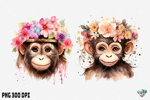 Boho Monkey Flowers