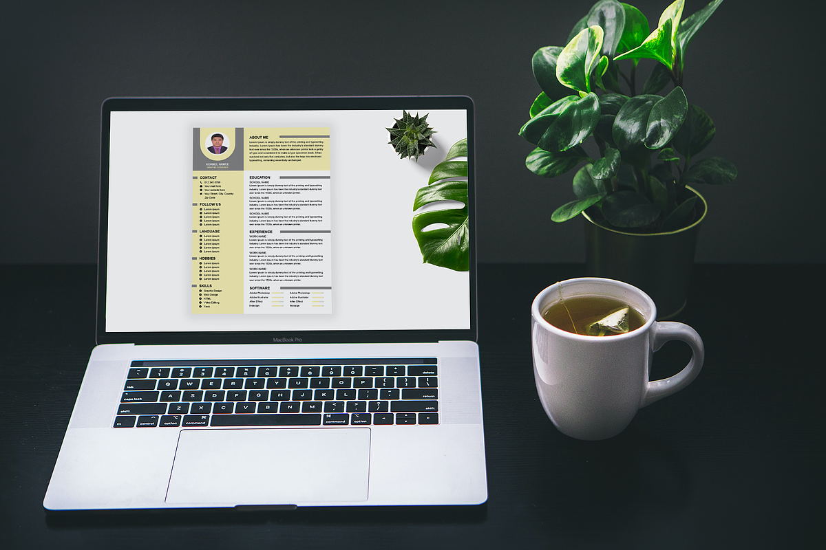 Modern Resume Template, a Resume Template by Annudesign (Photo 3 of 5)
