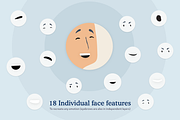 Female Character Generator, a Person Illustration by Craftrick (Thumbnail 5 of 7)