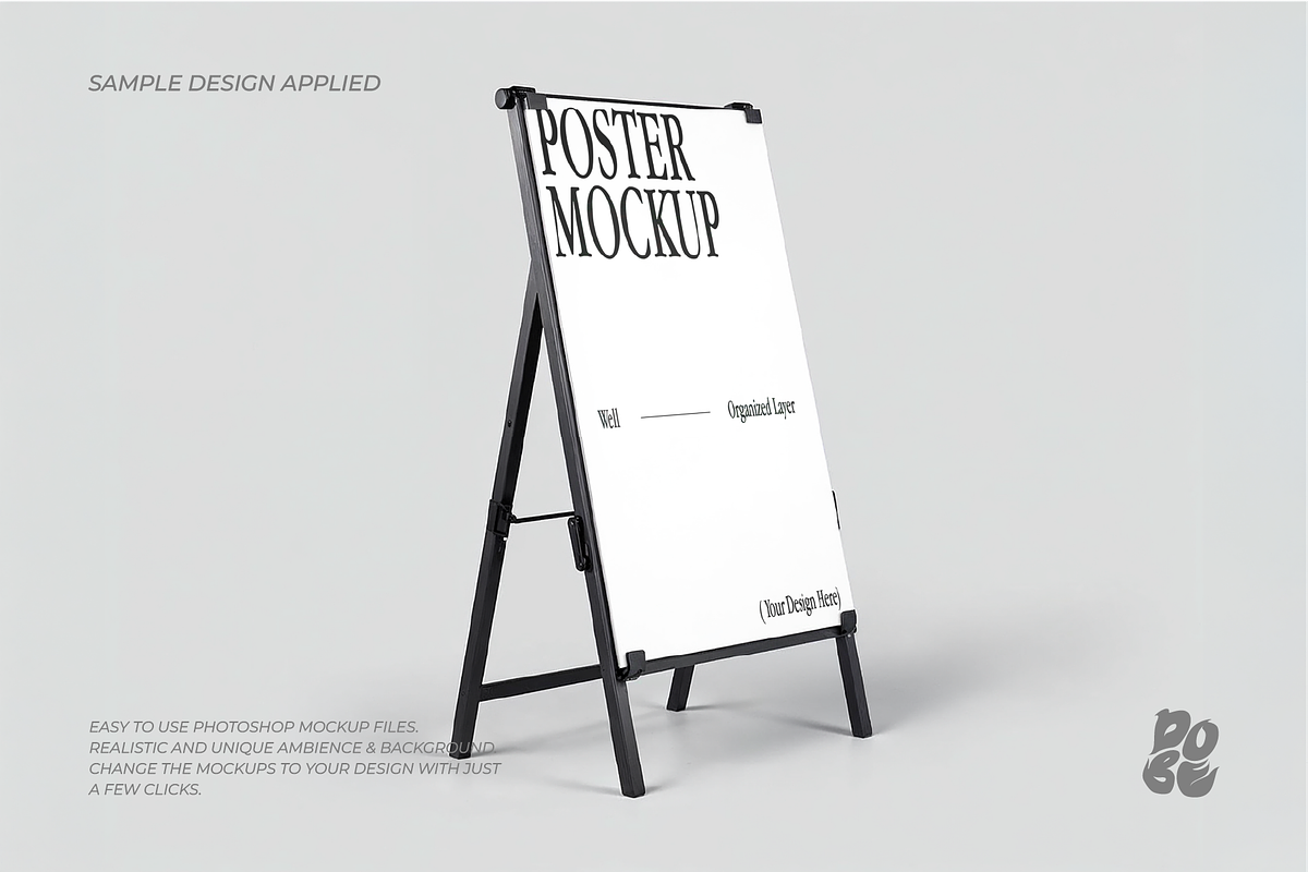 Minimalist Signage Mockup Vol.1, an Advertising Mockup by DOBE Studio (Photo 8 of 9)