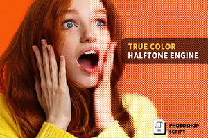 True Color Halftone Engine PS Script