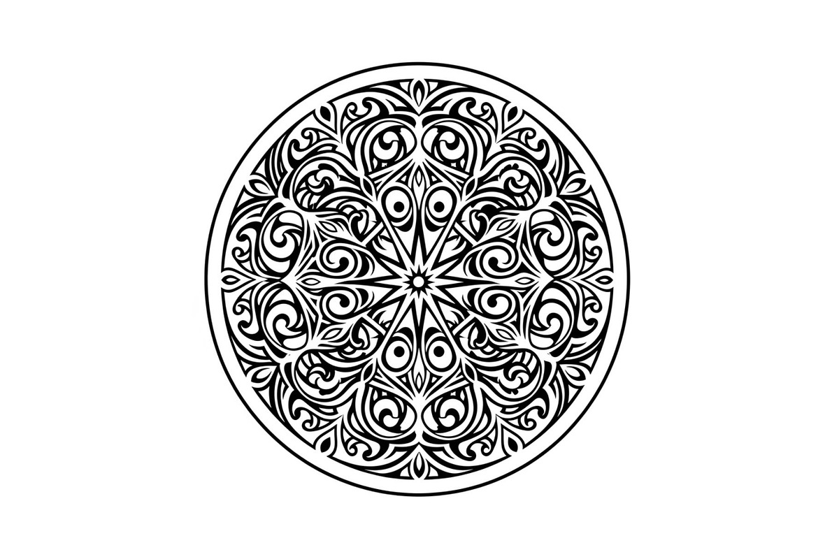 Mandala Circle Ornament Vector Bundl, an Illustration by Gaye Art (Photo 43 of 51)